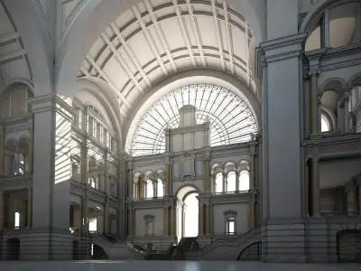 Great Hall 3D model