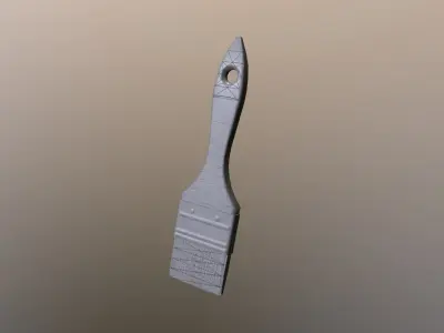 Paint brush Low-poly 3D model buy