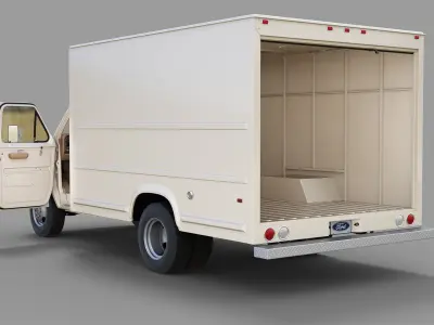  1976 Ford E-350 Cutaway cargo box 