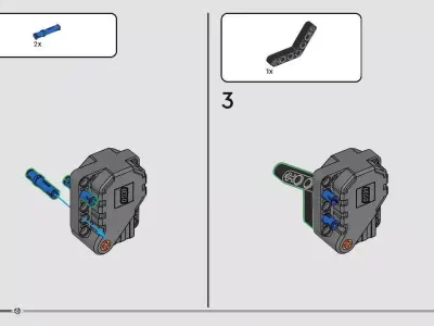 TwindBricks3D - 42199 Monster Jam DIGatron 3D print model