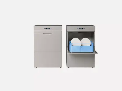Dishwasher hygienic handwashing machine 3D model