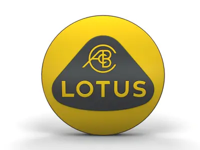 Lotus logo 3D model purchase