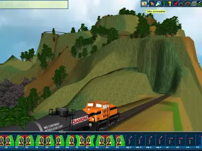 Rule the rail  layout   3D model