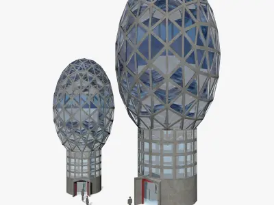 Future Building  3D model