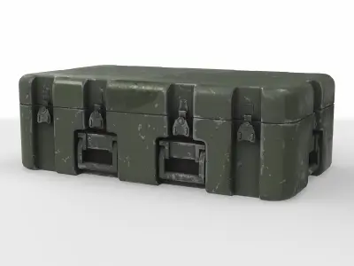 Military crate 34 3D model
