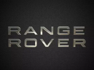 range rover logo 3D model