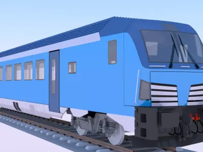 Siemens Vectrain driving coach 3D model