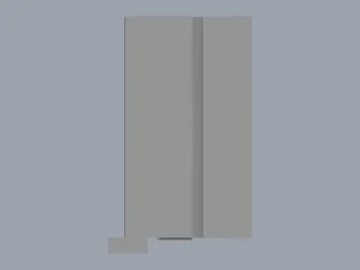 Hydraulic Plate Cutting Machine 3D model