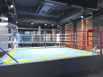 Gym Club  13 3D model