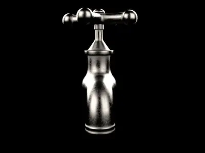 Water tap 3D model