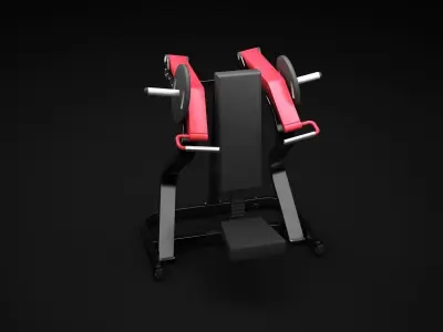 Shoulder Press 3D model