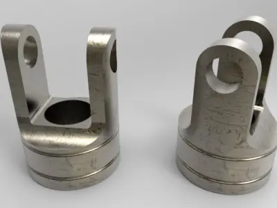 Giunto cardanico  joint 3D model