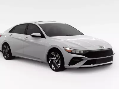 Hyundai Elantra 2025 3D model