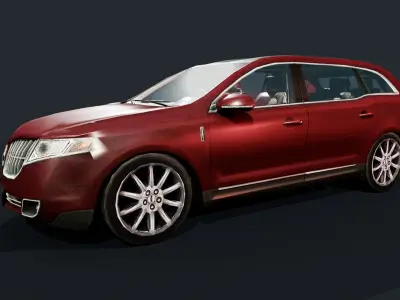 Car-model Low-poly 3D model