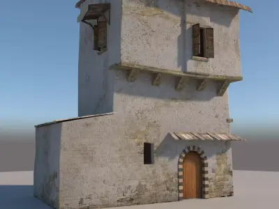 Old House 3D model purchase