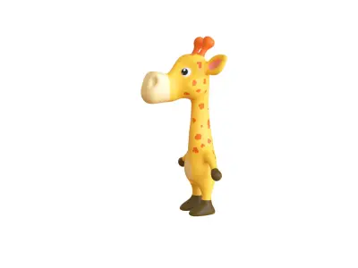High-Quality 3D Cute Giraffe for Games  Low-poly 3D model