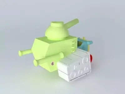 carro tanque The Army Surplus Special Free 3D model