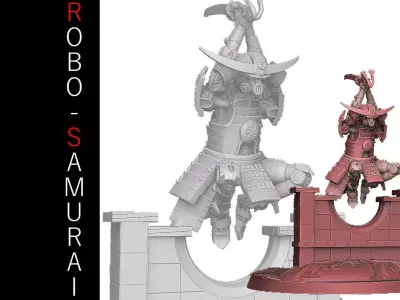 Robo Samurai Mk 9 3D print model
