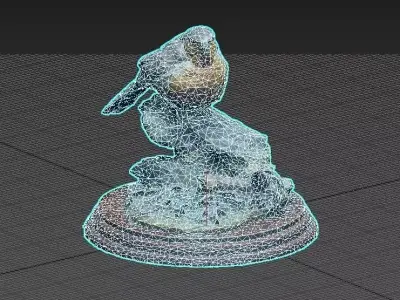 Robin Decoration 3D model
