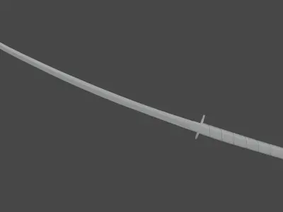 Katana Sword Free 3D model 3
