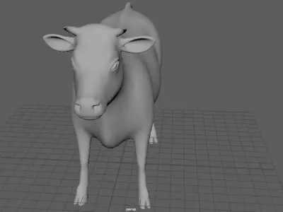 COW 3D model 3D model