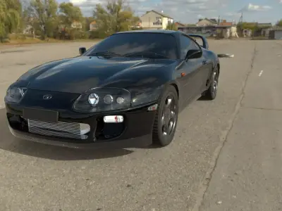Supra MK4 3D model Free 3D model