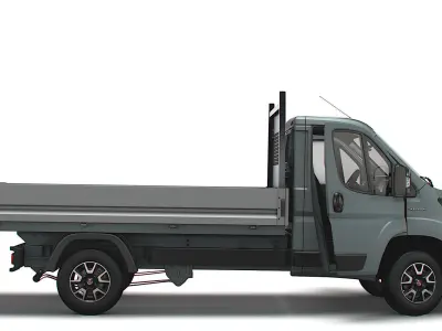 Fiat Ducato SingleCab Tipper HQInterior 2023 3D model