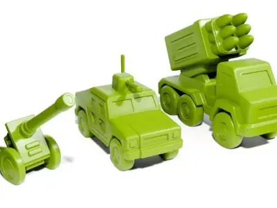 Military Toys 2 3D print model