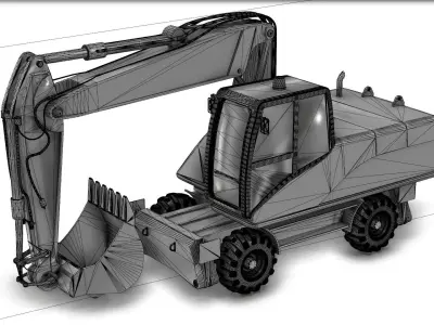 Vehicle - heavy equipment 03 3D model
