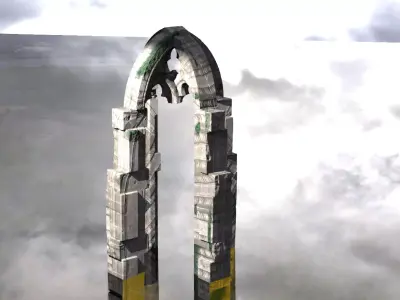 Arch moss version 3D model