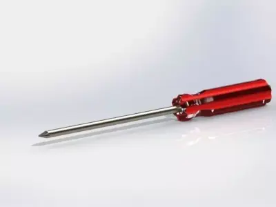Cross screwdriver Free 3D model