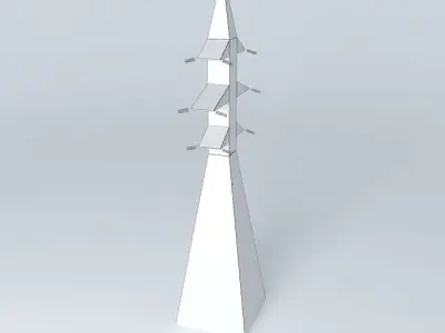 Electricity high voltage trellis Free 3D model purchase