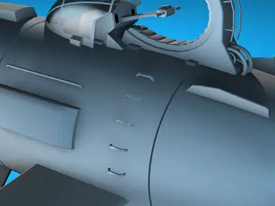 Turbine bike 3D model