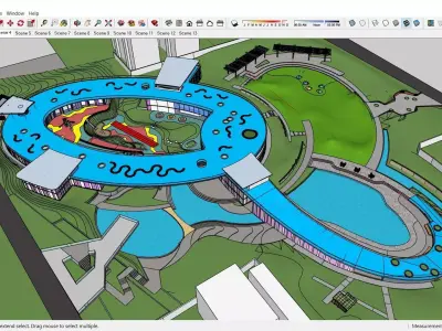 Sketchup Kindergarten 118 3D model