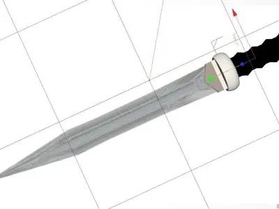 Gladius sword Free 3D model