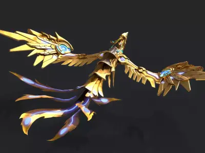 Fenghuang Zuqi Low-poly 3D model