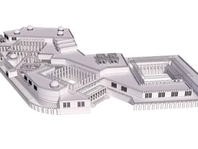 historical building 3D model