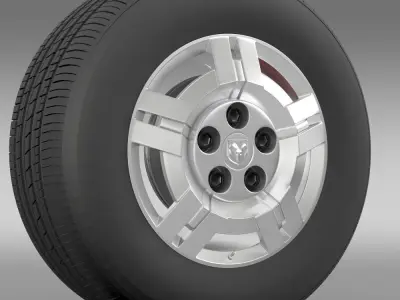 Ram Promaster wheel 3D model
