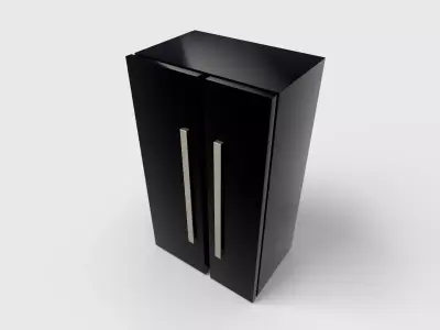 Refrigerator CG1 Free 3D model