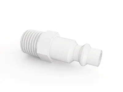 Water connector 3D model