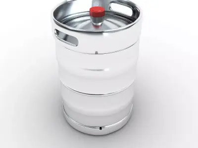 beer keg 3D model purchase