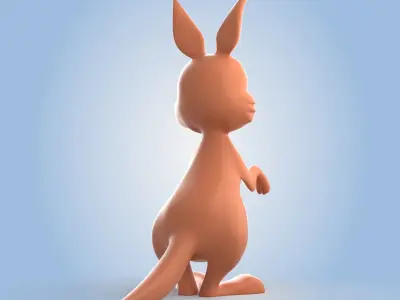 Kangaroo 3D model purchase