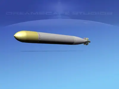 Mark 14 Torpedo HP 3D model