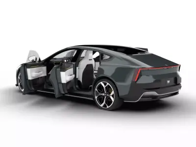 Polestar 5 2026 HQ 3d model 3D model