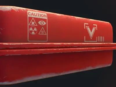 Simple First Aid Kit Free low-poly 3D model