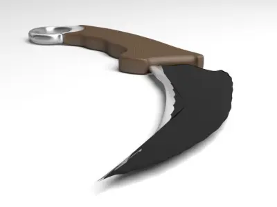 Karambit Knife 5 3D model