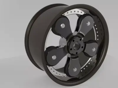 free-running wheel design Free 3D model