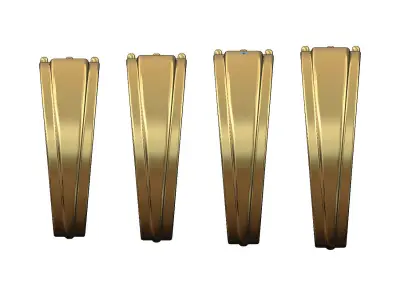 Diamond art and deco band US sizes 6to9 3D print model