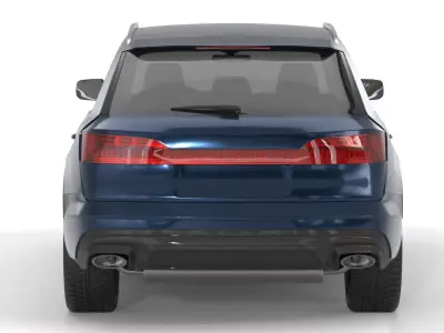 Generic SUV 07 3D model