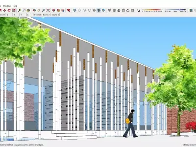 Sketchup Building N4 3D model
